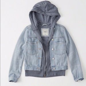 Abercrombie & Fitch Jean Jacket Hoddie